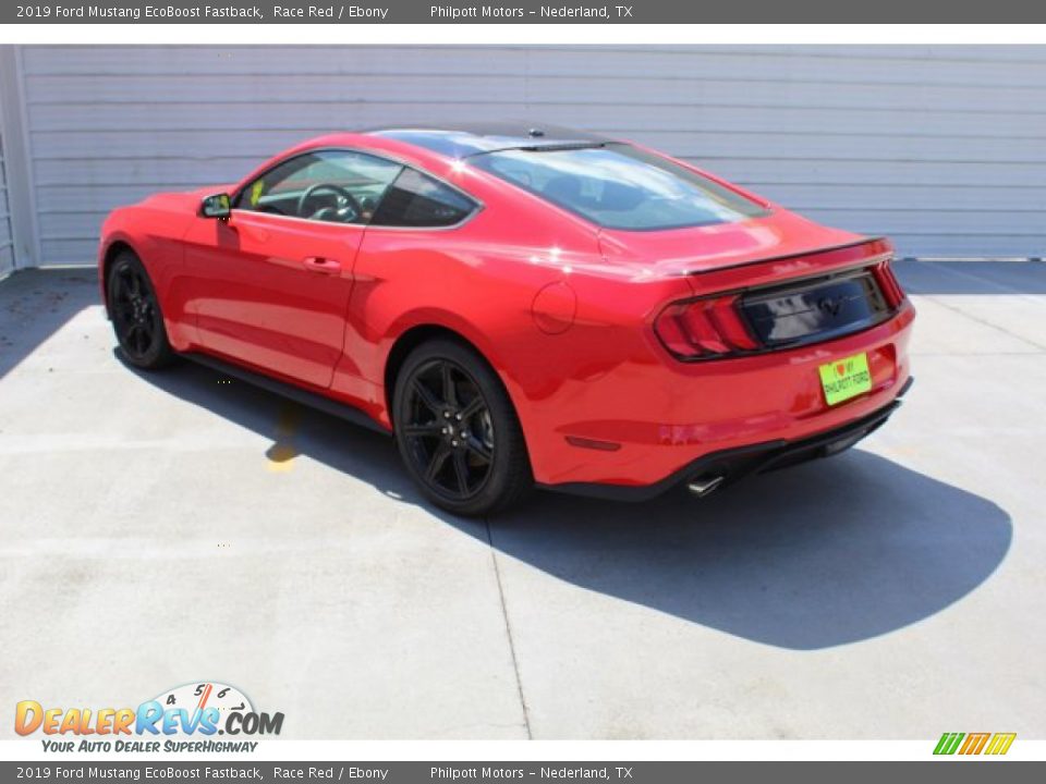 2019 Ford Mustang EcoBoost Fastback Race Red / Ebony Photo #7