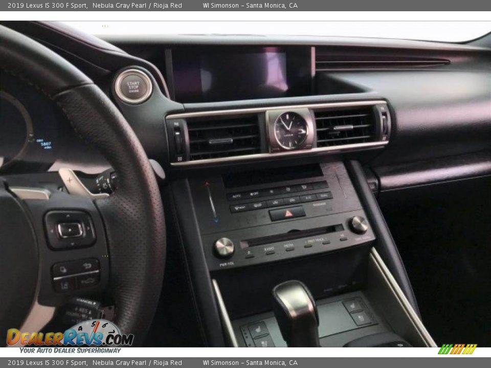 Controls of 2019 Lexus IS 300 F Sport Photo #5