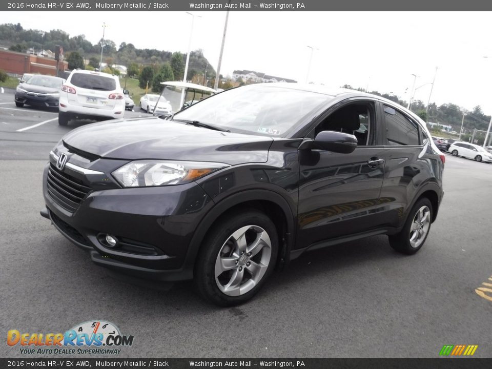 2016 Honda HR-V EX AWD Mulberry Metallic / Black Photo #5