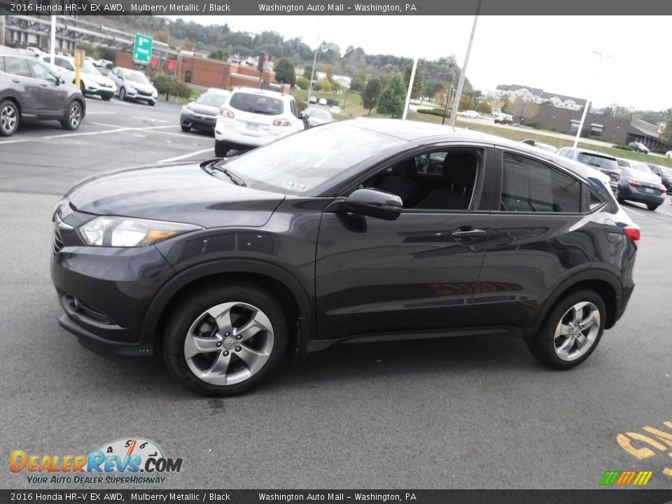 2016 Honda HR-V EX AWD Mulberry Metallic / Black Photo #6