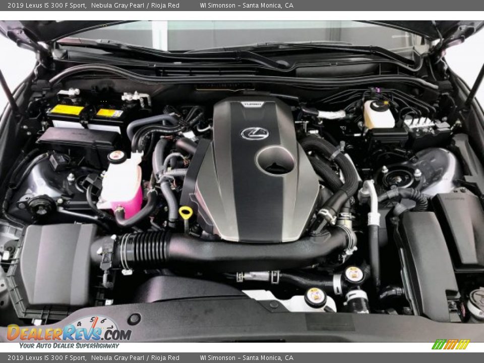 2019 Lexus IS 300 F Sport 2.0 Liter Turbocharged DOHC 16-Valve VVT-i 4 Cylinder Engine Photo #9