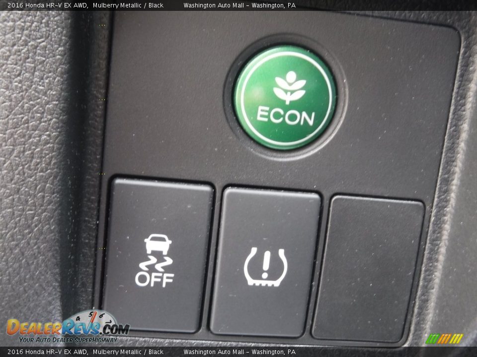 2016 Honda HR-V EX AWD Mulberry Metallic / Black Photo #13