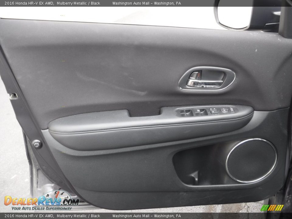 2016 Honda HR-V EX AWD Mulberry Metallic / Black Photo #14