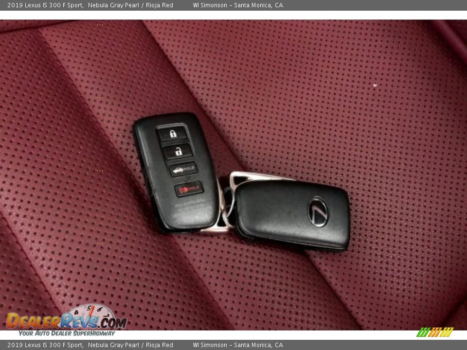 Keys of 2019 Lexus IS 300 F Sport Photo #11