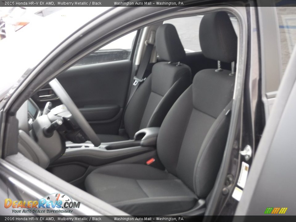 2016 Honda HR-V EX AWD Mulberry Metallic / Black Photo #15