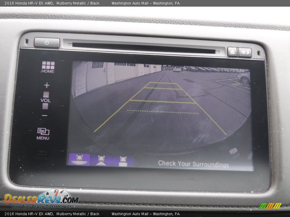 2016 Honda HR-V EX AWD Mulberry Metallic / Black Photo #18