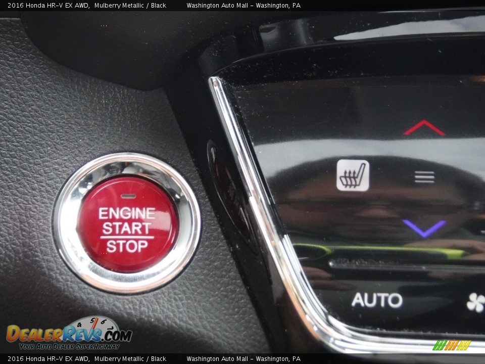2016 Honda HR-V EX AWD Mulberry Metallic / Black Photo #19