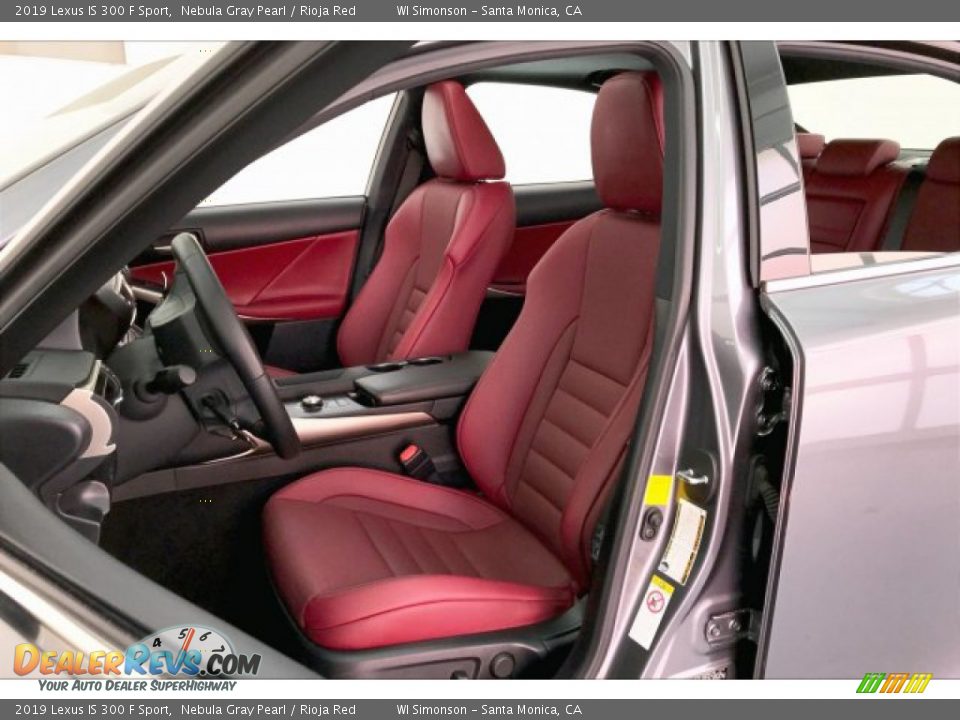 Front Seat of 2019 Lexus IS 300 F Sport Photo #14