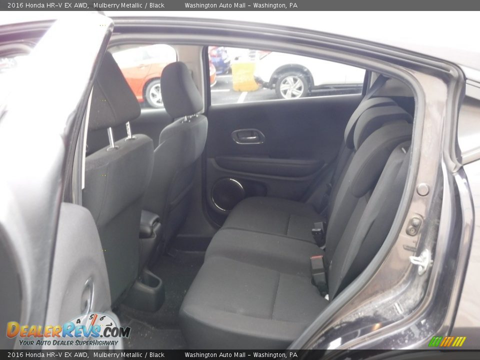 2016 Honda HR-V EX AWD Mulberry Metallic / Black Photo #22
