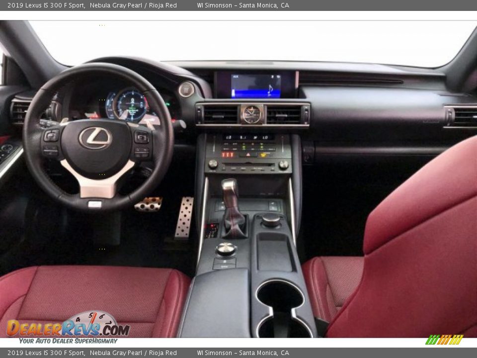 Dashboard of 2019 Lexus IS 300 F Sport Photo #17