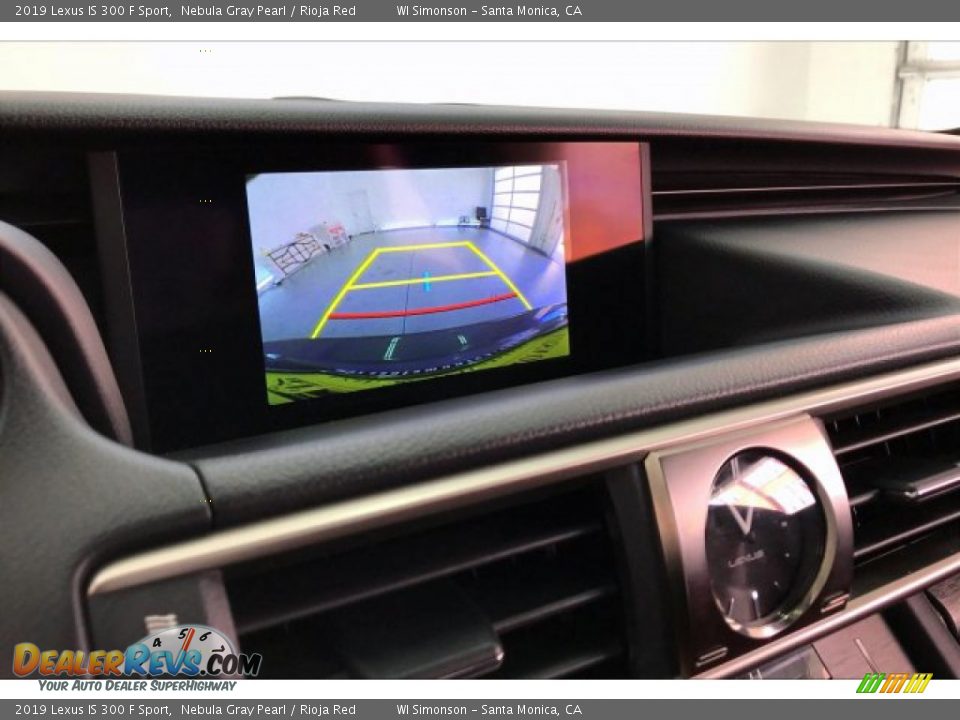 2019 Lexus IS 300 F Sport Nebula Gray Pearl / Rioja Red Photo #21