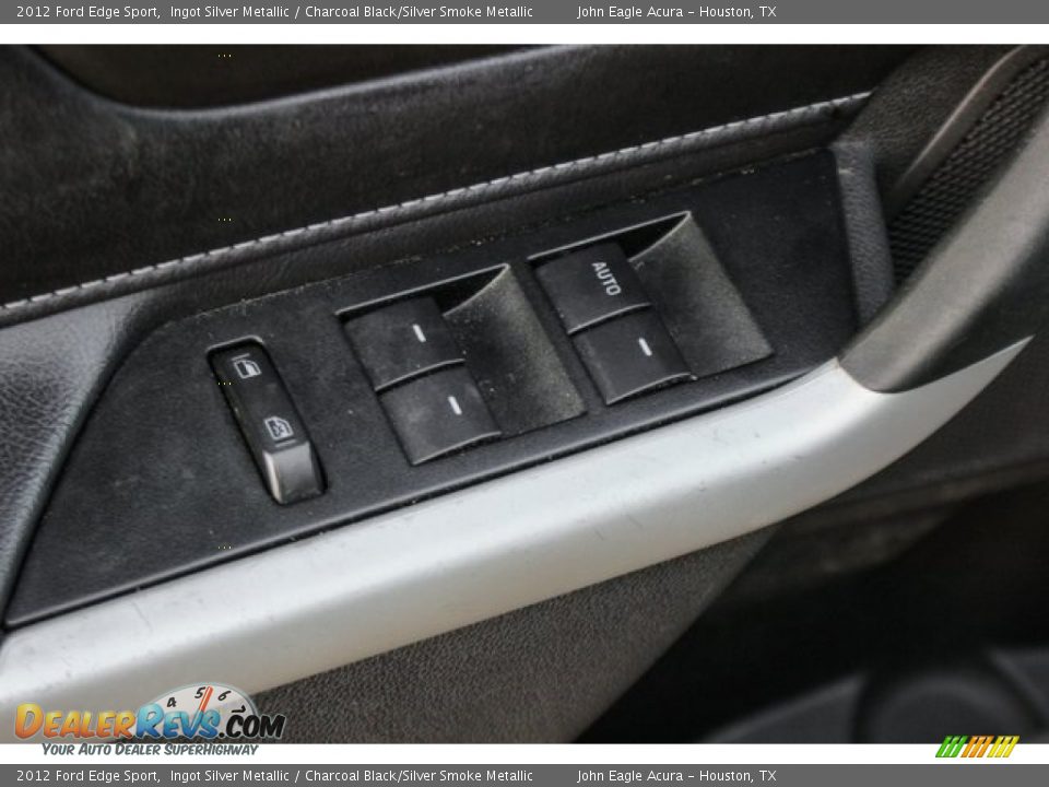 2012 Ford Edge Sport Ingot Silver Metallic / Charcoal Black/Silver Smoke Metallic Photo #15