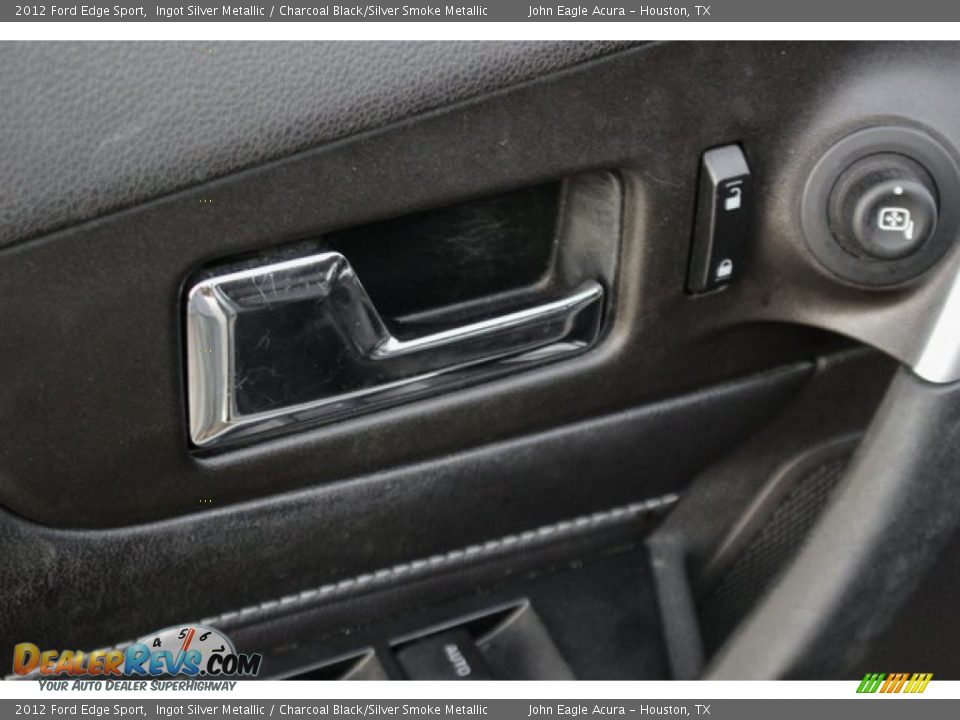 2012 Ford Edge Sport Ingot Silver Metallic / Charcoal Black/Silver Smoke Metallic Photo #16