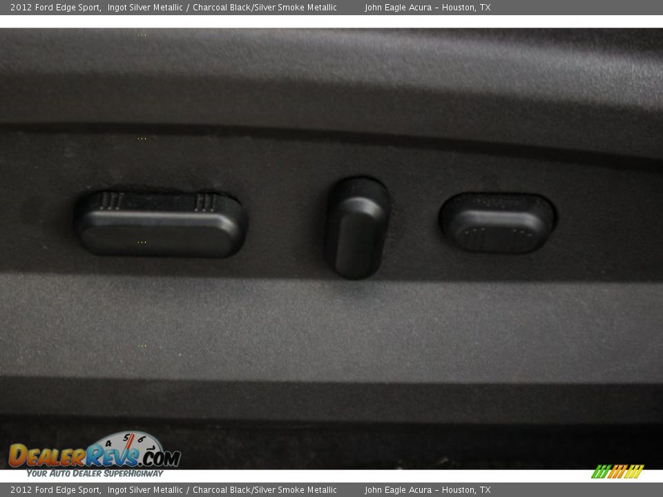 2012 Ford Edge Sport Ingot Silver Metallic / Charcoal Black/Silver Smoke Metallic Photo #18