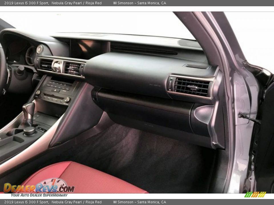 2019 Lexus IS 300 F Sport Nebula Gray Pearl / Rioja Red Photo #28
