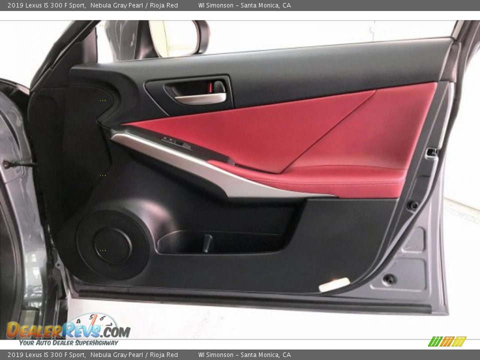 Door Panel of 2019 Lexus IS 300 F Sport Photo #30