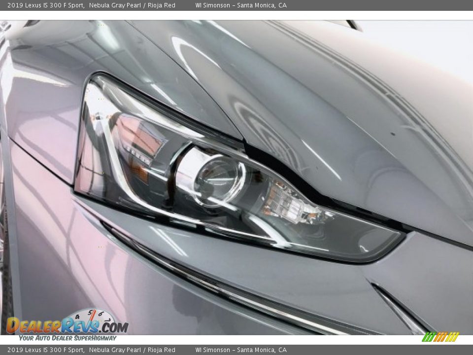 2019 Lexus IS 300 F Sport Nebula Gray Pearl / Rioja Red Photo #32