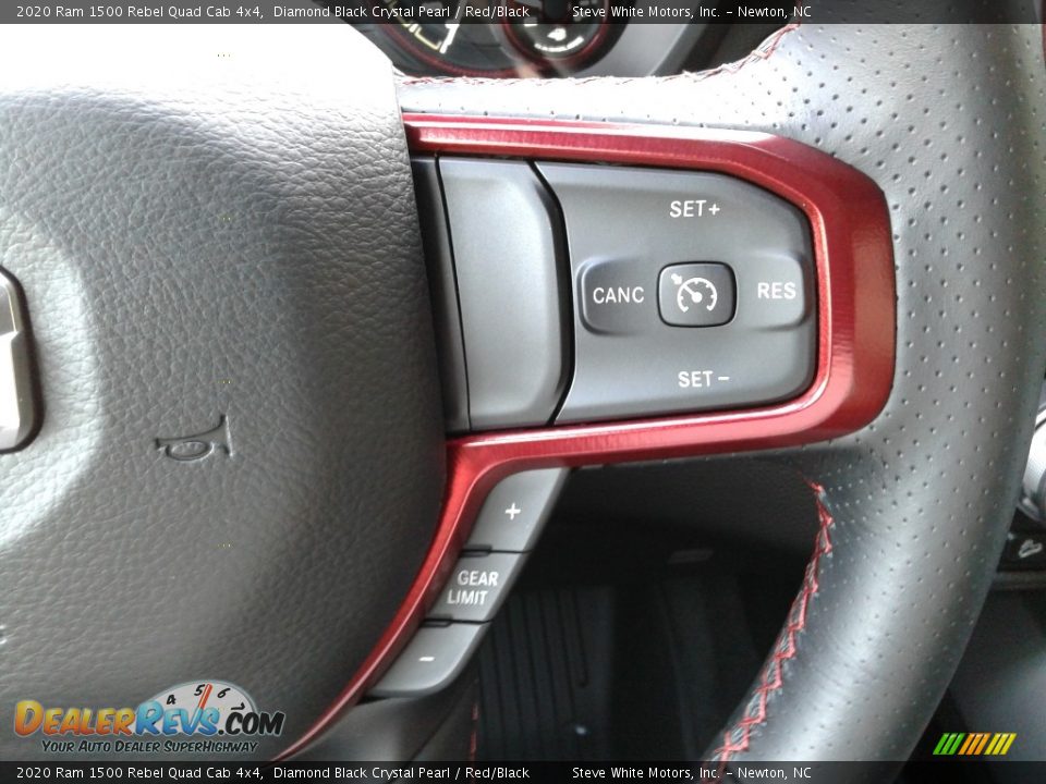 2020 Ram 1500 Rebel Quad Cab 4x4 Steering Wheel Photo #18