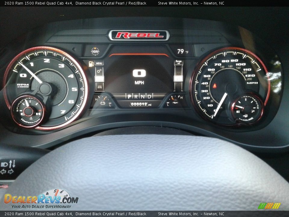 2020 Ram 1500 Rebel Quad Cab 4x4 Gauges Photo #19