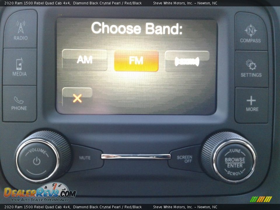 Audio System of 2020 Ram 1500 Rebel Quad Cab 4x4 Photo #21