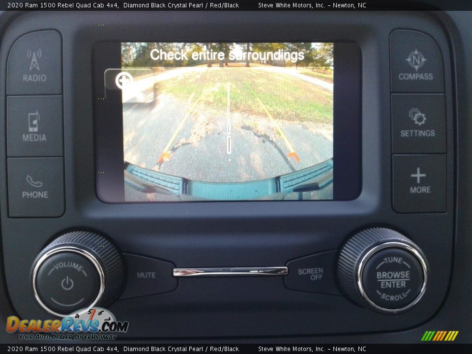 Controls of 2020 Ram 1500 Rebel Quad Cab 4x4 Photo #22