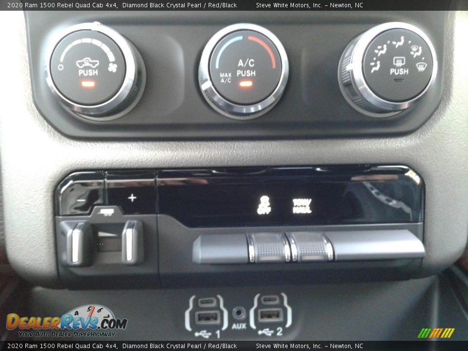 Controls of 2020 Ram 1500 Rebel Quad Cab 4x4 Photo #25