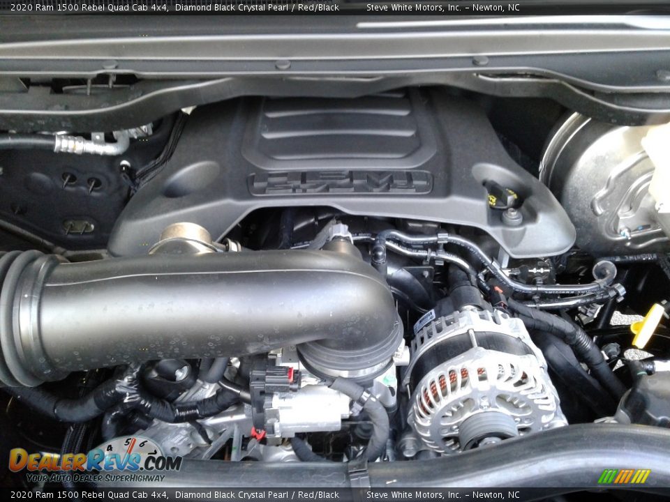 2020 Ram 1500 Rebel Quad Cab 4x4 5.7 Liter OHV HEMI 16-Valve VVT MDS V8 Engine Photo #30