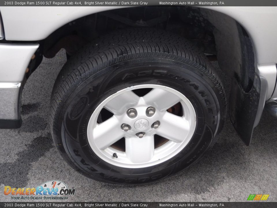 2003 Dodge Ram 1500 SLT Regular Cab 4x4 Bright Silver Metallic / Dark Slate Gray Photo #5