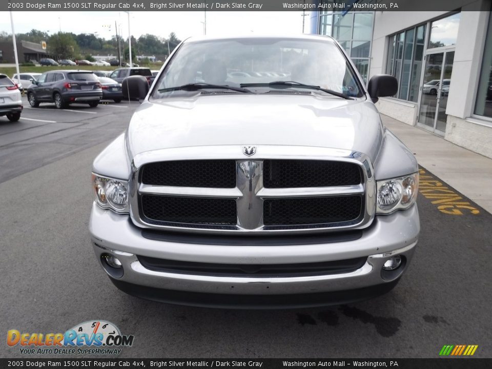 2003 Dodge Ram 1500 SLT Regular Cab 4x4 Bright Silver Metallic / Dark Slate Gray Photo #6