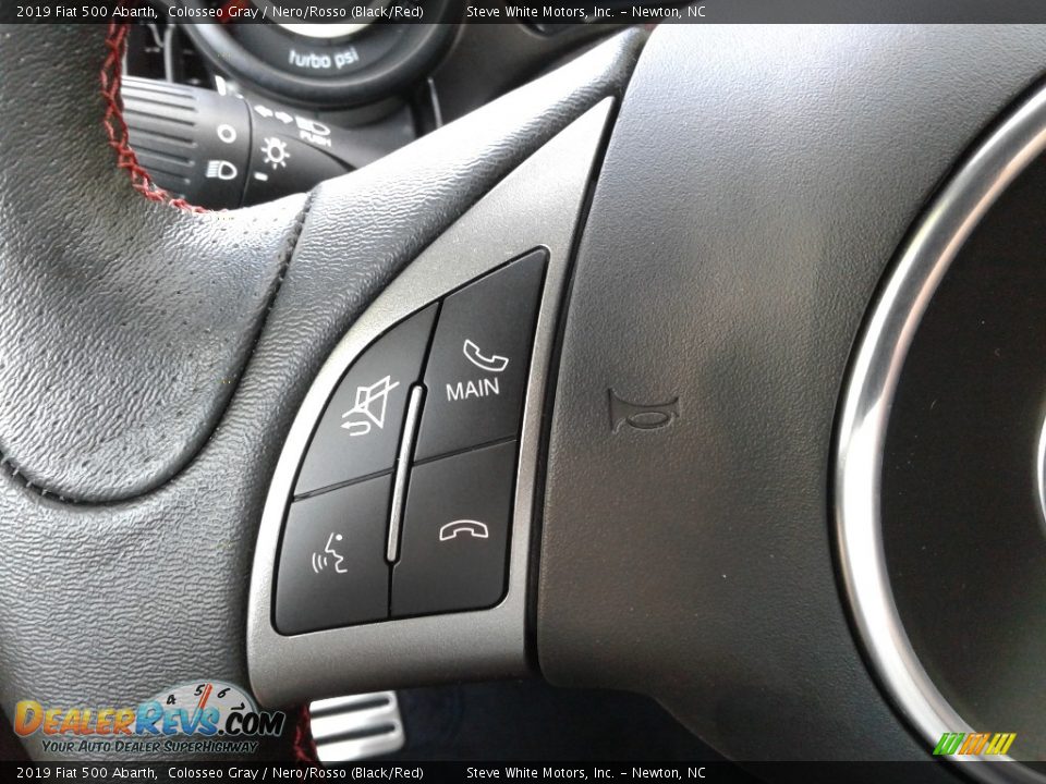 2019 Fiat 500 Abarth Steering Wheel Photo #16