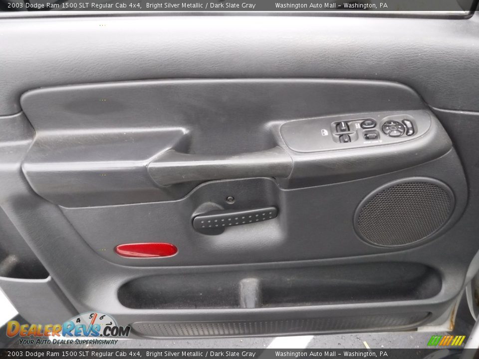 2003 Dodge Ram 1500 SLT Regular Cab 4x4 Bright Silver Metallic / Dark Slate Gray Photo #17