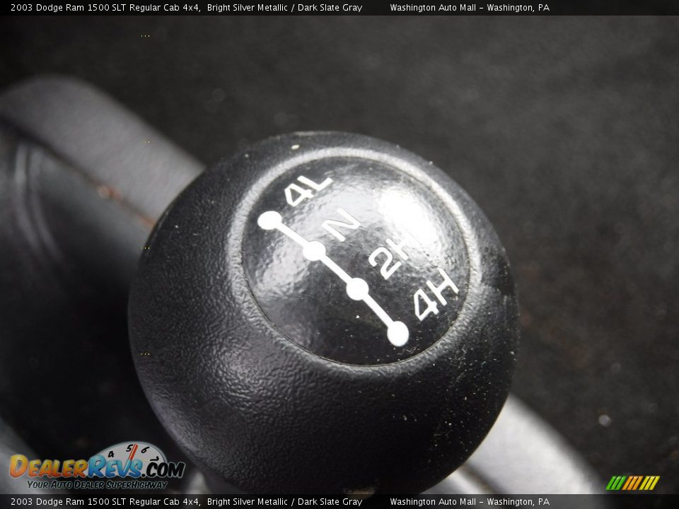2003 Dodge Ram 1500 SLT Regular Cab 4x4 Bright Silver Metallic / Dark Slate Gray Photo #18