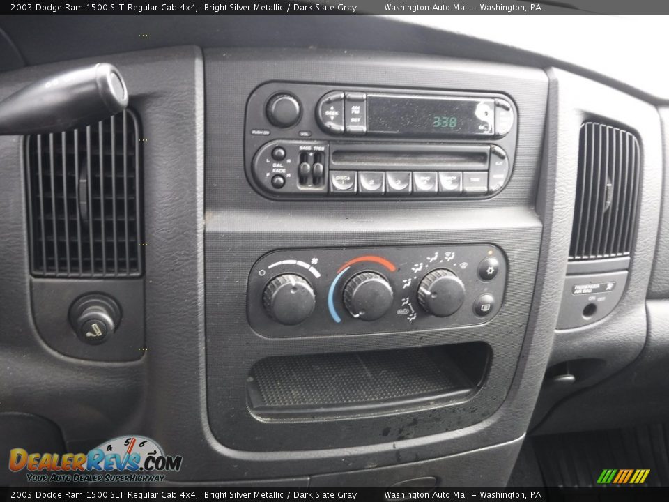 2003 Dodge Ram 1500 SLT Regular Cab 4x4 Bright Silver Metallic / Dark Slate Gray Photo #19
