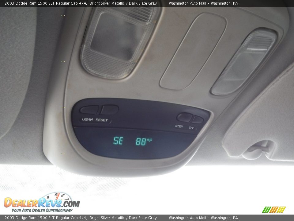 2003 Dodge Ram 1500 SLT Regular Cab 4x4 Bright Silver Metallic / Dark Slate Gray Photo #20
