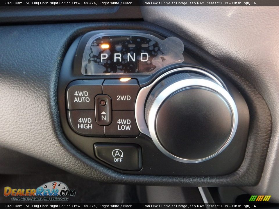 2020 Ram 1500 Big Horn Night Edition Crew Cab 4x4 Bright White / Black Photo #19