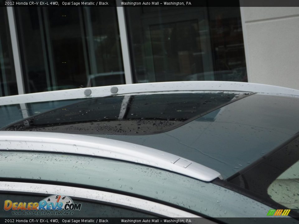 2012 Honda CR-V EX-L 4WD Opal Sage Metallic / Black Photo #3