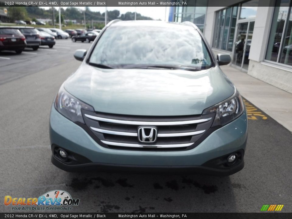 2012 Honda CR-V EX-L 4WD Opal Sage Metallic / Black Photo #4