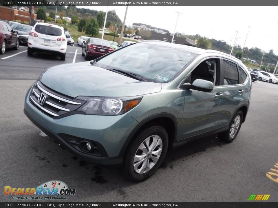 2012 Honda CR-V EX-L 4WD Opal Sage Metallic / Black Photo #5