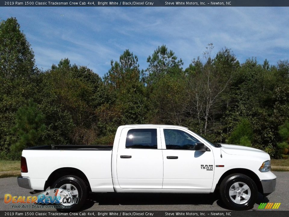 Bright White 2019 Ram 1500 Classic Tradesman Crew Cab 4x4 Photo #5
