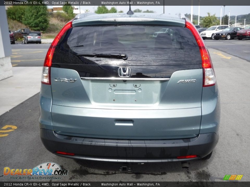 2012 Honda CR-V EX-L 4WD Opal Sage Metallic / Black Photo #8