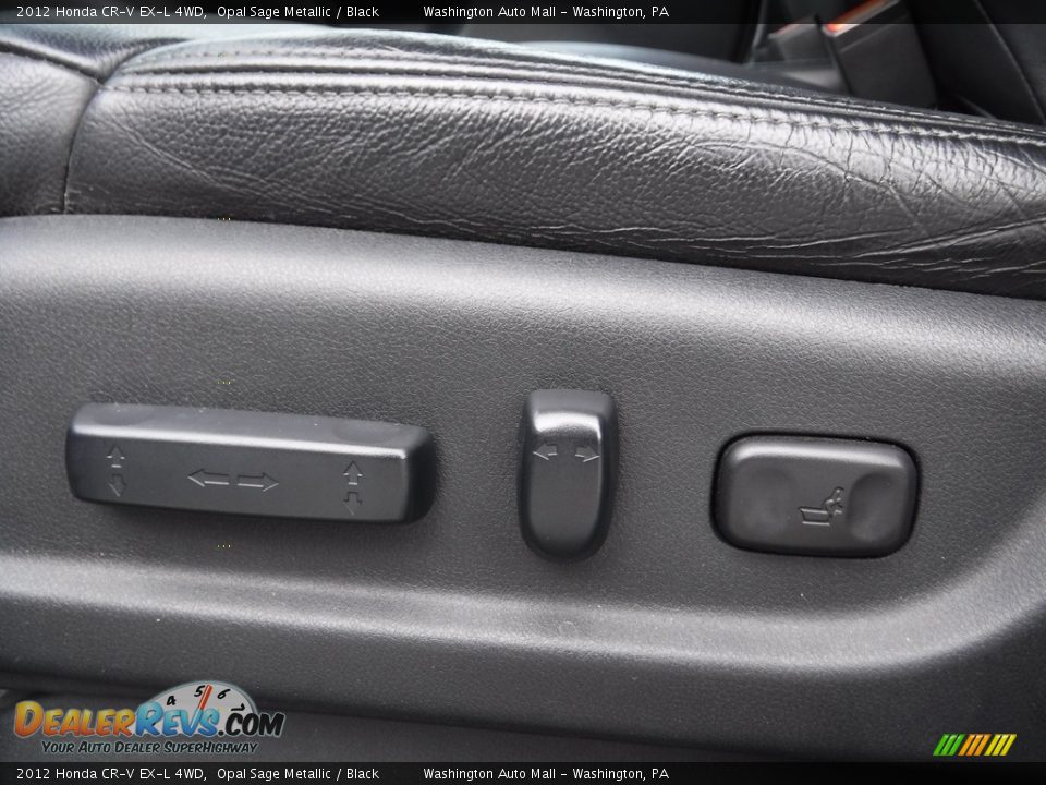 2012 Honda CR-V EX-L 4WD Opal Sage Metallic / Black Photo #15