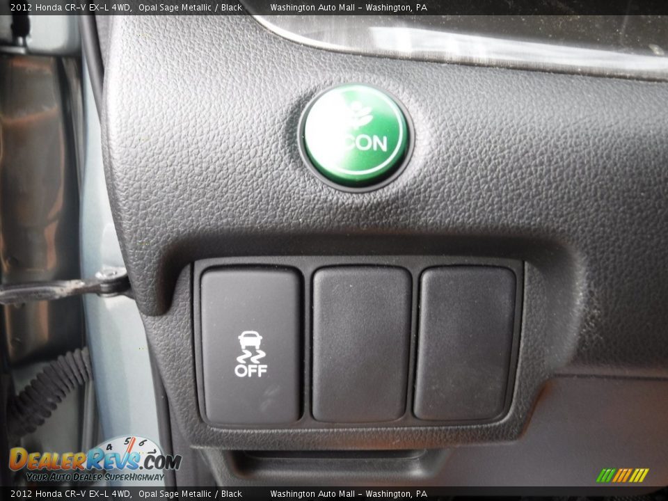2012 Honda CR-V EX-L 4WD Opal Sage Metallic / Black Photo #18