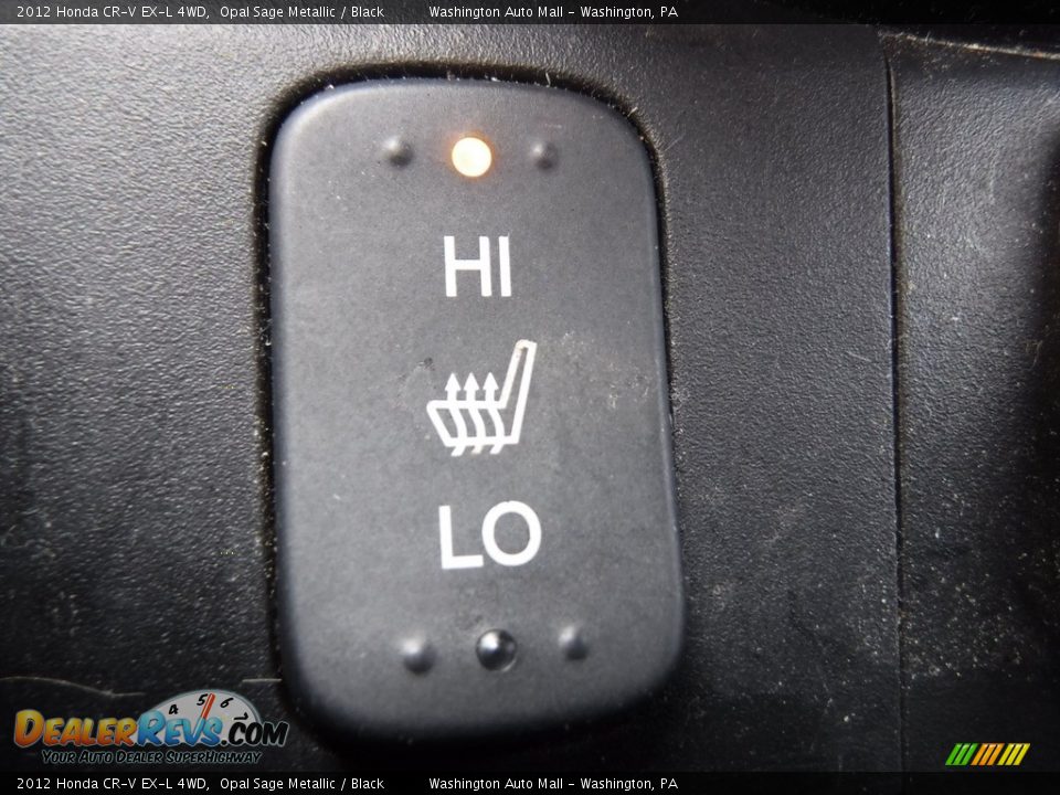 2012 Honda CR-V EX-L 4WD Opal Sage Metallic / Black Photo #19