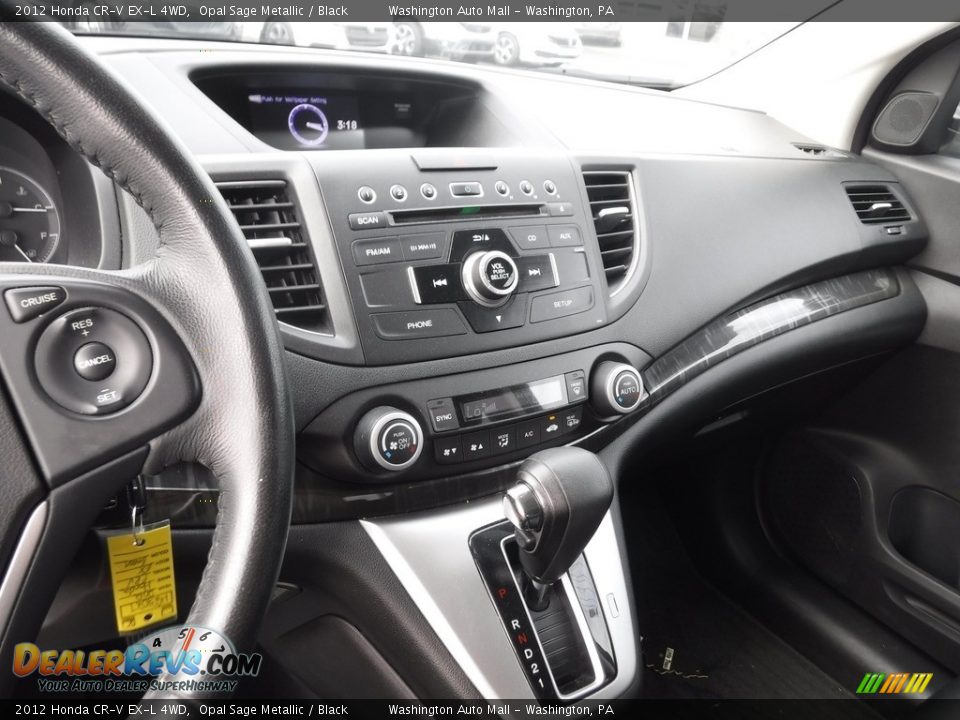 2012 Honda CR-V EX-L 4WD Opal Sage Metallic / Black Photo #20