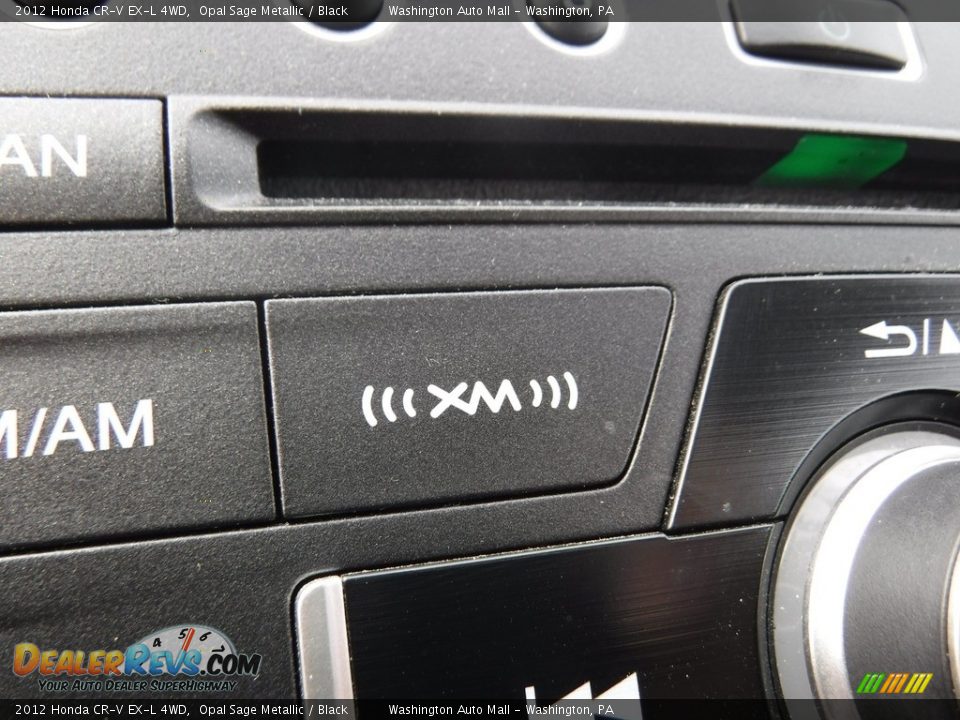 2012 Honda CR-V EX-L 4WD Opal Sage Metallic / Black Photo #21