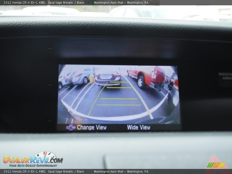 2012 Honda CR-V EX-L 4WD Opal Sage Metallic / Black Photo #22