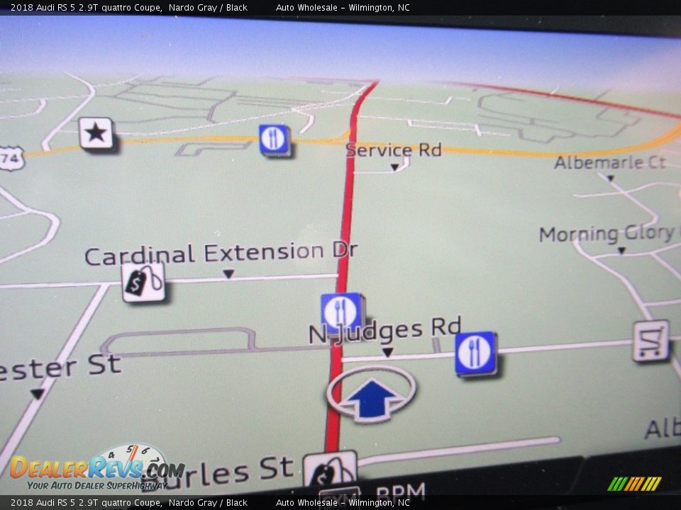 2018 Audi RS 5 2.9T quattro Coupe Nardo Gray / Black Photo #16