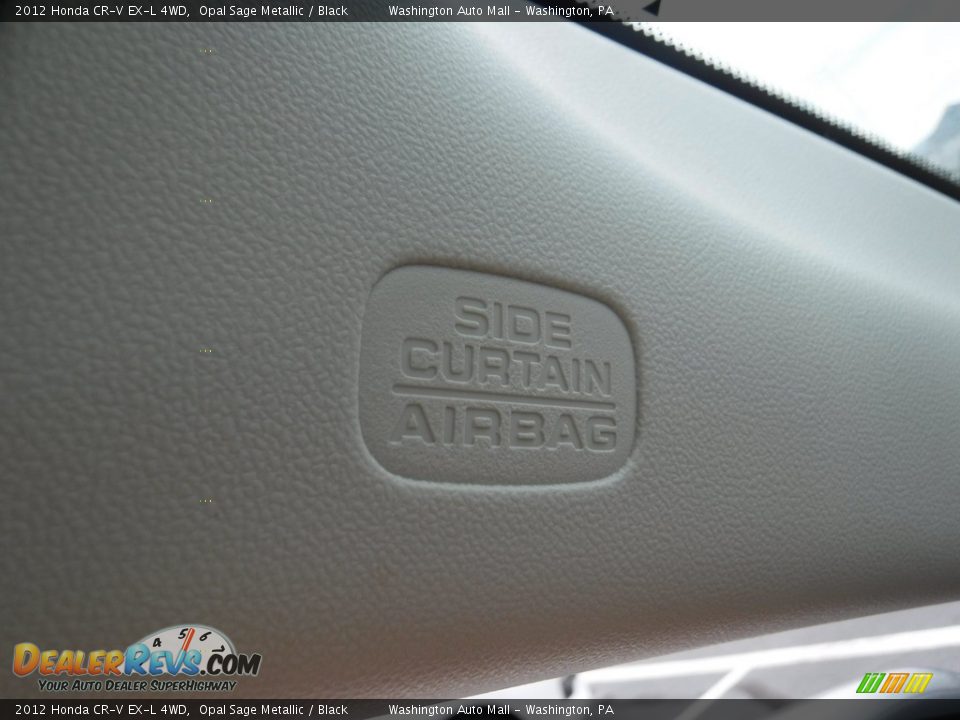 2012 Honda CR-V EX-L 4WD Opal Sage Metallic / Black Photo #25