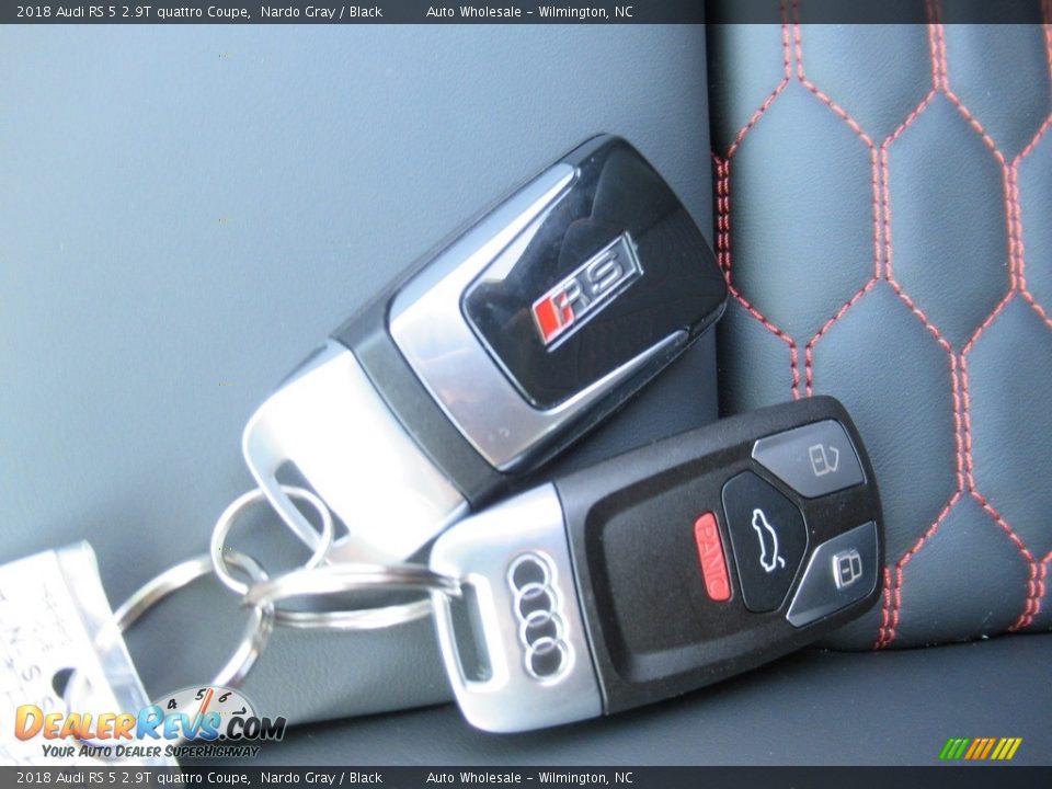 2018 Audi RS 5 2.9T quattro Coupe Nardo Gray / Black Photo #20