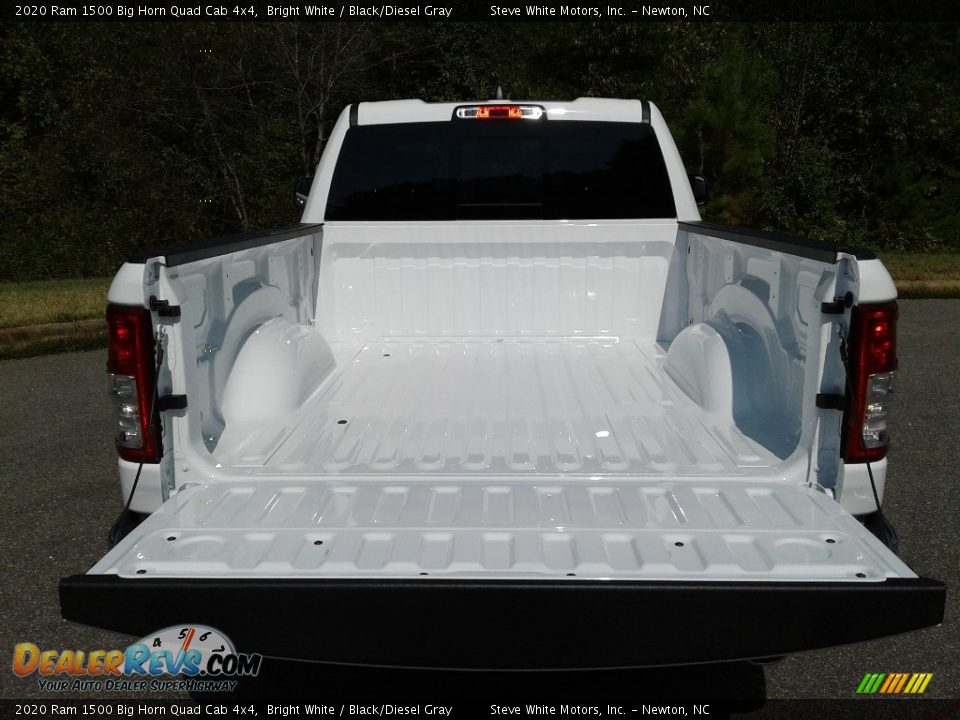 2020 Ram 1500 Big Horn Quad Cab 4x4 Bright White / Black/Diesel Gray Photo #12